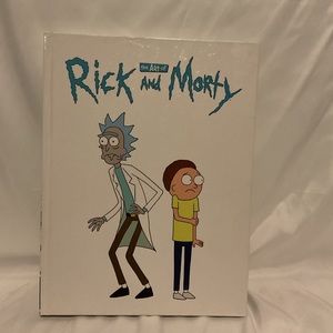 Rick and Morty glow in the dark collectible book